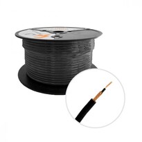 Cable Para Micrófono Calibre 20 Mono Rollo 100mt 100% Cobre