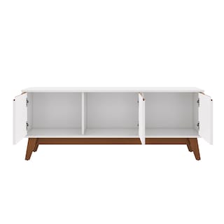 Foto 8 | Foto 8 | Mueble Tv 55'' Kappesberg 136cm Con 3 Puertas Blanco