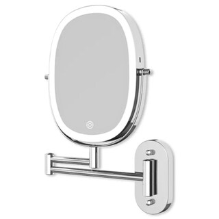 Foto 1 | Foto 1 | Maquillali Espejo Para Baño En Pared 1x5x Aumento Recargable Plata