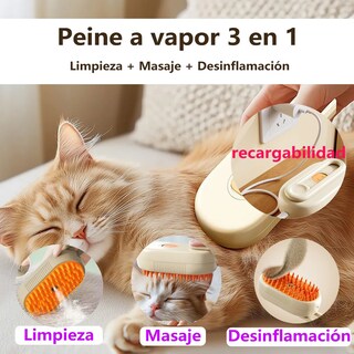 Foto 2 | Foto 2 | Cepillo Deslanador Gato Perro Peine Masajeador 5 Kit ''
