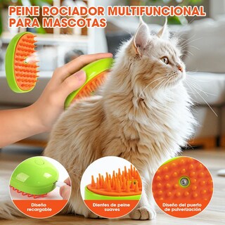 Foto 2 | Foto 2 | ''cepillo Deslanador Perro Gato Peine De Vapor Masajeador Kit ''