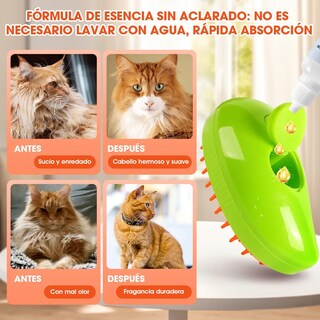 Foto 4 | Foto 4 | ''cepillo Deslanador Perro Gato Peine De Vapor Masajeador Kit ''