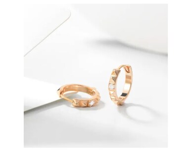 Foto 2 | Foto 2 | Pendientes Aretes Xtellar Dorados