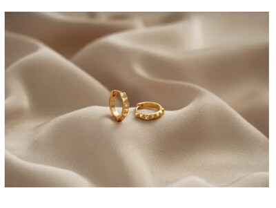 Foto 3 | Foto 3 | Pendientes Aretes Xtellar Dorados