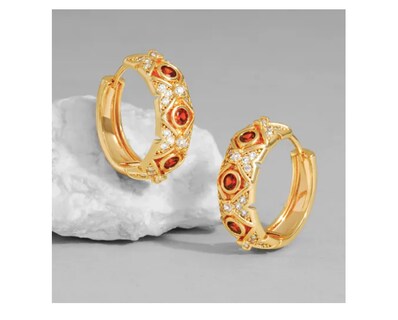 Foto 2 | Foto 2 | Pendiente Xtellar Aretes Dorados