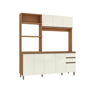 Foto 2 | Foto 2 | Cocina Integral Kappesberg 192.5cm Canela/blanco Sin Tarja