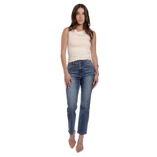 Foto 1 | Foto 1 | Pantalón Straight Mujer Balam Bl7125 Azul Oscuro