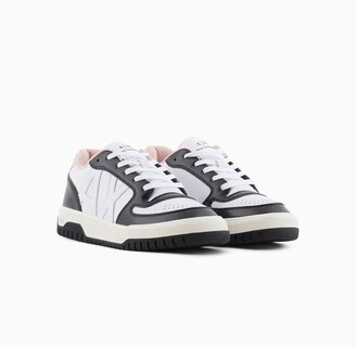Foto 2 | Foto 2 | Tenis Armani Exchange Sneakers Casuales A|x Blanco Para Mujer Original