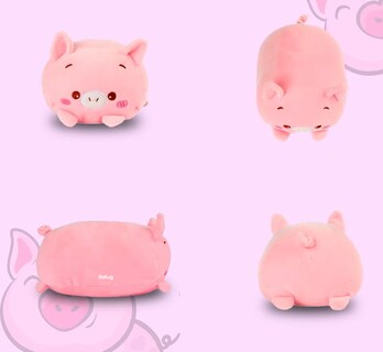 Foto 2 | Foto 2 | ''peluche Almohada Cerdito Puerquito Suave Felpa Bebe Kawaii Rosa ''