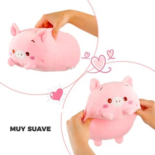Foto 4 | Foto 4 | ''peluche Almohada Cerdito Puerquito Suave Felpa Bebe Kawaii Rosa ''