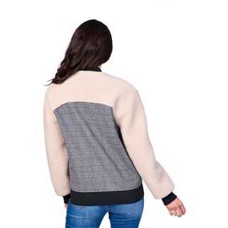 Foto 3 | Foto 3 | Chamarra De Doble Textura Roman Fashion /juvenil 9057 (gris) Gris