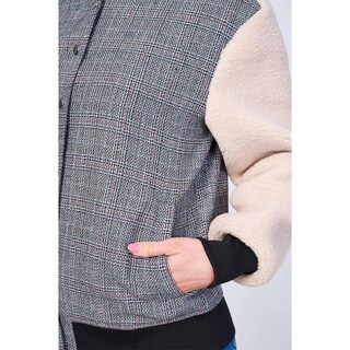 Foto 4 | Foto 4 | Chamarra De Doble Textura Roman Fashion /juvenil 9057 (gris) Gris