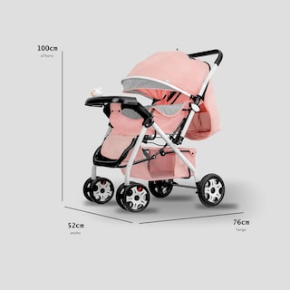 Foto 6 | Foto 6 | Carriola Premium Musical Unyotons Rosa Reversible