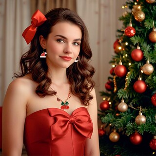 Foto 7 | Foto 7 | Abalorios Navideños Acejoz 100 Unidades 50 Pares Para Hacer Joyas - Venta Internacional.