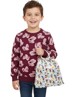 Foto 1 | Foto 1 | Set De Sudadera Y Mochila Tipo Morral De Mickey Mouse