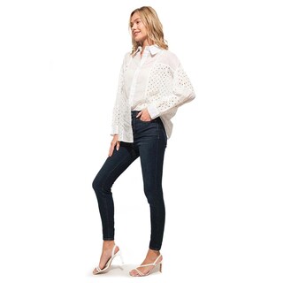 Foto 2 | Foto 2 | Camisa Con Bordado Roman Fashion /juvenil 15476 (blanco) Blanco