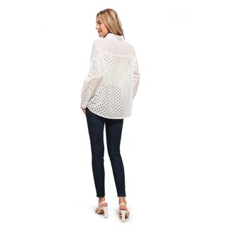 Foto 3 | Foto 3 | Camisa Con Bordado Roman Fashion /juvenil 15476 (blanco) Blanco