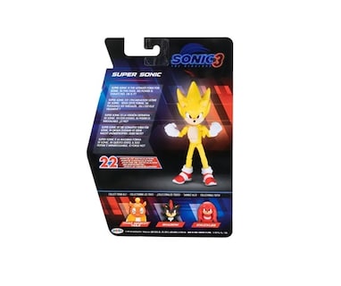 Foto 3 | Foto 3 | Figura Super Sonic Amarillo Sonic 3