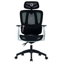 Silla Gamer Getttech Gar-ergme-g1 Soporte Lumbar Respaldo Reclinable Altura Ajustable Hasta 120kg Malla Reposabrazos Silenciosa