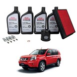 Kit De Afinación Aceite 10w30 Para Auto X-trail 2008-2015 Original Nissan