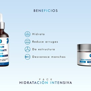 Foto 4 | Foto 4 | Pureza Natur Pack Hidratante Facial Intensivo Serum Ácido Hialurónico Facial Hidratante Plus + Crema De Hidratación Intensiva |