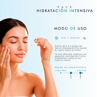 Foto 5 | Foto 5 | Pureza Natur Pack Hidratante Facial Intensivo Serum Ácido Hialurónico Facial Hidratante Plus + Crema De Hidratación Intensiva |