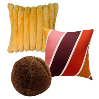 Foto 7 | Foto 7 | Set 3 Cojines Coprire Decorativos 45 Cm Relleno Cierre