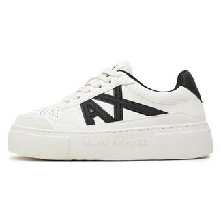 Foto 2 | Foto 2 | Tenis Armani Exchange Sneaker Plataforma Logo A|x Blanco Para Mujer