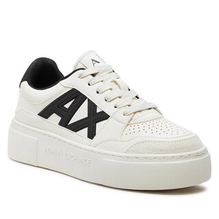 Foto 4 | Foto 4 | Tenis Armani Exchange Sneaker Plataforma Logo A|x Blanco Para Mujer
