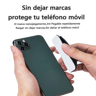 Foto 3 | Foto 3 | Soporte De Teléfono Móvil Retráctil Con Correa Eo Safe Imports Esi-21725 Negro