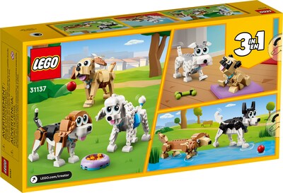 Foto 4 | Foto 4 | Set De Juguetes De Construcción Lego Creator 3 En 1 Adorable Dogs 31137 - Venta Internacional.