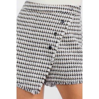 Foto 4 | Foto 4 | Falda Short Tweed Roman Fashion /juvenil 5490 (negro) Negro