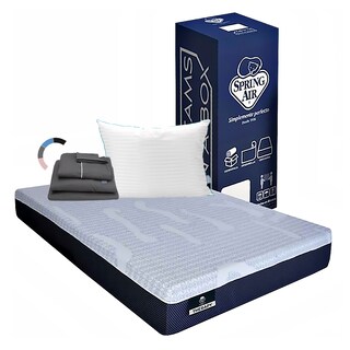 Foto 1 | Foto 1 | Colchón En Caja Spring Air Therapy Matrimonial + Almohada Royal + Sábanas Royal