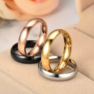 Foto 4 | Foto 4 | Joyería De Pareja Xtellar Talla 10: Elegante Anillo En Titanio Puro Y Acero Inoxidable