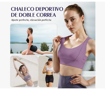 Foto 2 | Foto 2 | Tops Deportivos Gym Mujer Ajustable