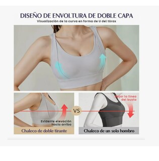 Foto 4 | Foto 4 | Tops Deportivos Gym Mujer Ajustable