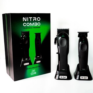 Foto 4 | Foto 4 | Old Scull  Nitro Combo Black Clipper Y Trimmer De Uso Profesional