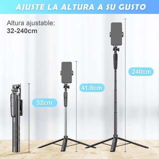 Foto 2 | Foto 2 | Tripie Para Celular Con Bluetooth Eo Safe Imports Esi-21730 Negro