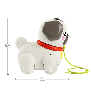 Foto 6 | Foto 6 | Juguete Push Pull Fisher-price Walk The Pug Durante Más De 12 Meses - Venta Internacional.