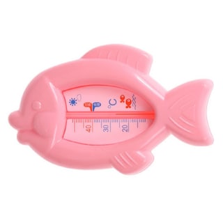 Foto 1 | Foto 1 | Termómetro De Bañera Con Forma De Pez Rosa Abs Y Plástico De Vidrio - Venta Internacional.