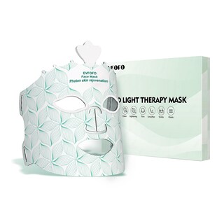 Foto 1 | Foto 1 | Máscara De Terapia De Luz Roja Evfofo Para Rostro Con Luz Led De 7 Colores - Venta Internacional.