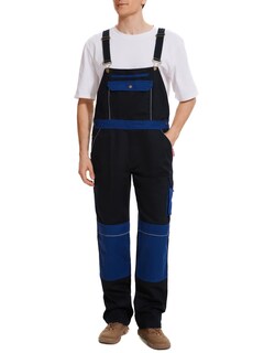 Foto 1 | Foto 1 | Mono Con Peto Work Idea De Algodón Duradero Para Hombre Con Bolsillos Para Rodilleras - Venta Internacional.