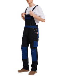 Foto 3 | Foto 3 | Mono Con Peto Work Idea De Algodón Duradero Para Hombre Con Bolsillos Para Rodilleras - Venta Internacional.