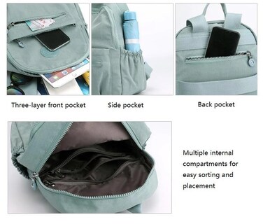 Foto 4 | Foto 4 | Mochila Go-done Mukaite 11l Mini Fashion De Nailon Para Mujer - Venta Internacional.
