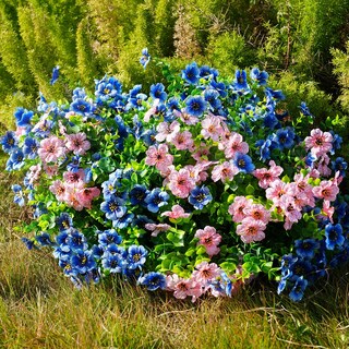 Foto 4 | Foto 4 | Flores Artificiales Trytuny Resistentes A Los Rayos Uv Para Exteriores Paquete De 20 - Venta Internacional.
