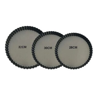 Foto 1 | Foto 1 | Set De 3 Moldes Extraíbles Para Cocina 28 Cm 30 Cm 32 Cm Metal - Venta Internacional.