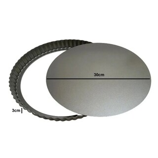 Foto 4 | Foto 4 | Set De 3 Moldes Extraíbles Para Cocina 28 Cm 30 Cm 32 Cm Metal - Venta Internacional.
