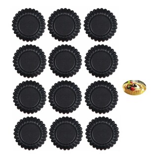 Foto 1 | Foto 1 | Paquete De 12 Moldes Para Tartaletas Individuales Fijos De 10 5 Cm De Diámetro - Venta Internacional.