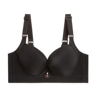 Foto 5 | Foto 5 | Sujetador Push Up Oyxjjp Sin Costuras Con Aros En La Espalda En U Negro Suave 36c - Venta Internacional.