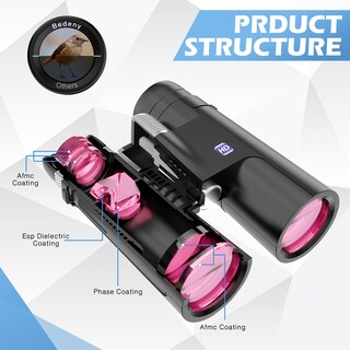 Foto 2 | Foto 2 | Binoculares Bedeny 18x50 Hd Con Adaptador De Teléfono  Trípode Y Funda - Venta Internacional.